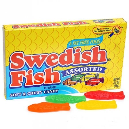 Swedish Fish Assorted 99g