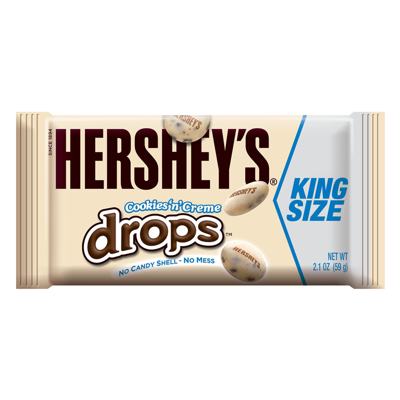 Hershey’S Cookies And Cream Drops Kingsize 59g